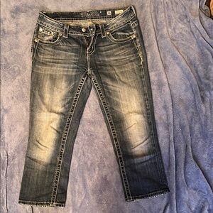 Miss Me Dark Wash Cropped Jeans